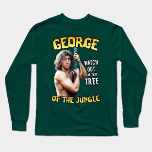 George Of The Jungle Tree Long Sleeve T-Shirt